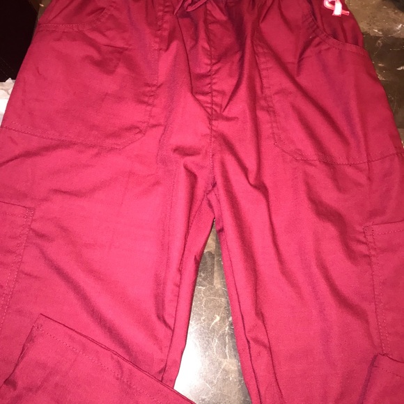 Brand new wine scrub pants❤️ - Picture 2 of 4